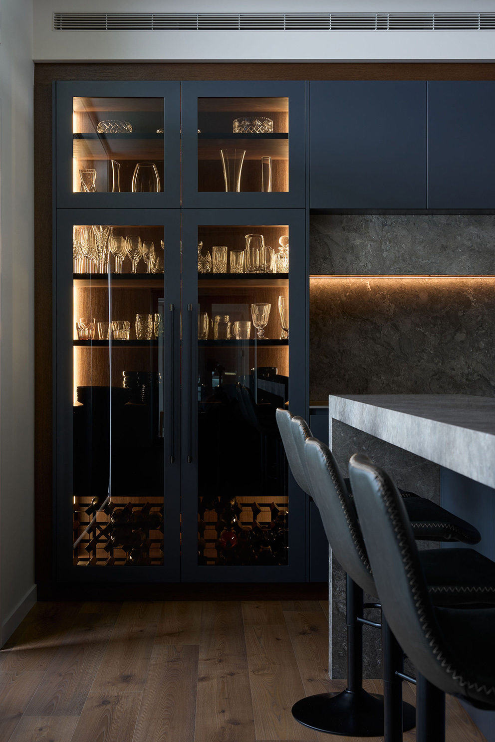 Limestone Retreat — kitchen by Michelle Lamb Interior Architecture, Canterbury — NKBA Excellence in Design 2025