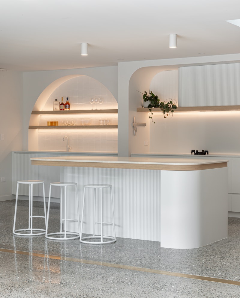 Westcoast Lights — kitchen by Sticks+Stones Design, Northland — NKBA Excellence in Design 2025