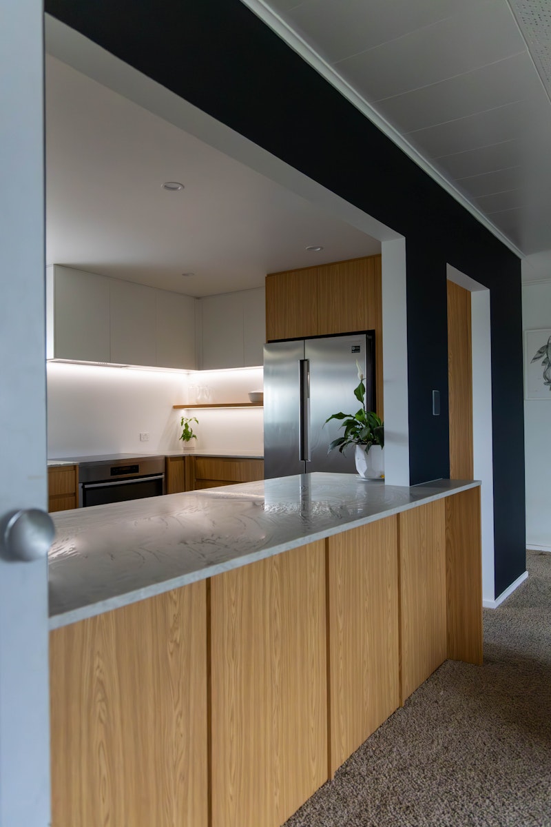 Retro roots, modern living — kitchen by Rabbitte Joinery, Hawke's Bay — NKBA Excellence in Design 2025