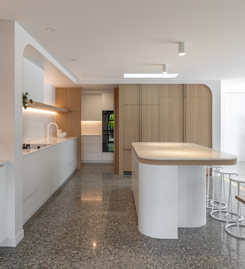 Westcoast Lights — kitchen by Sticks+Stones Design, Northland — NKBA Excellence in Design 2025
