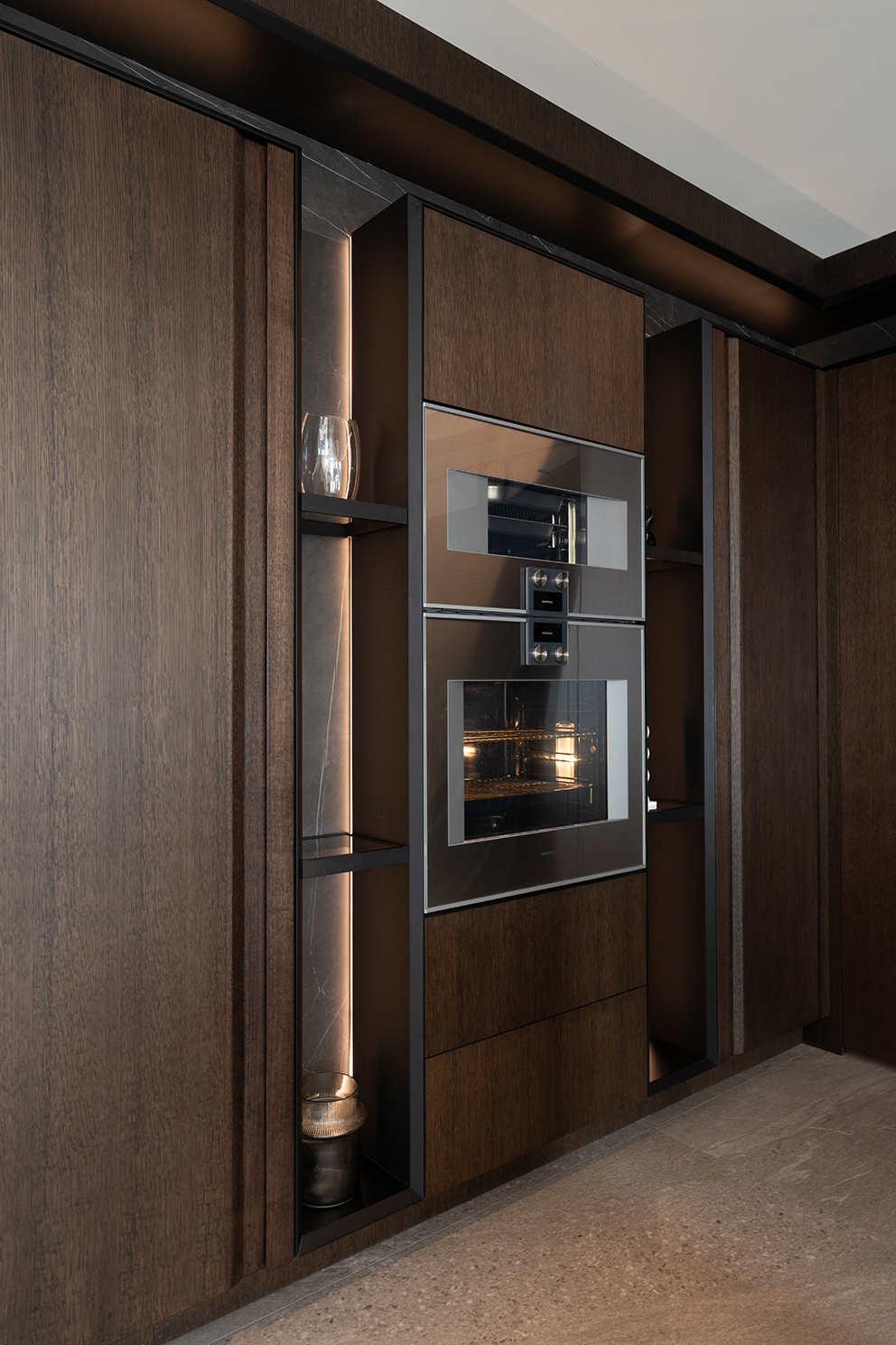 The Gem of Cliff Top — kitchen by Aurora Australis interior, Auckland — NKBA Excellence in Design 2025