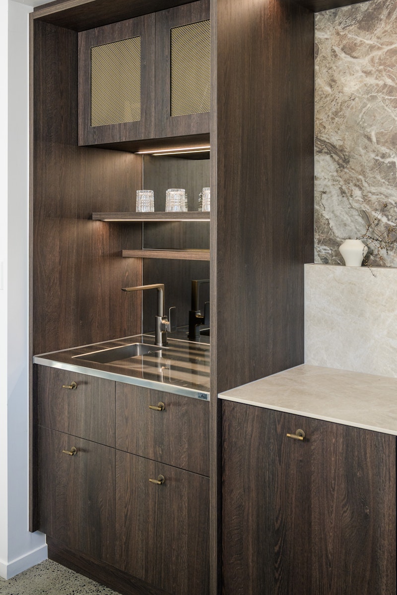 Nocturne Kitchen — designed space by HK Kitchens, Auckland — NKBA Excellence in Design 2025