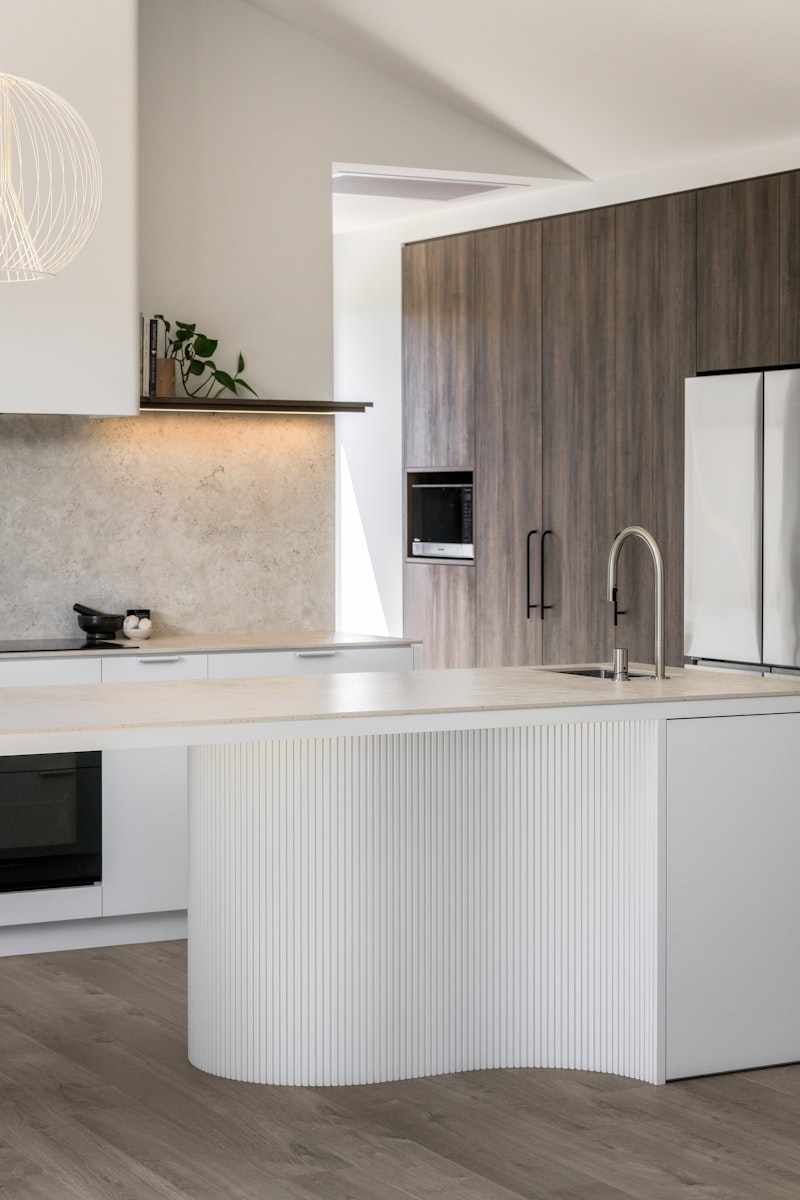 Whispering Curves — kitchen by Modern Age Kitchens & Joinery, Canterbury — NKBA Excellence in Design 2025
