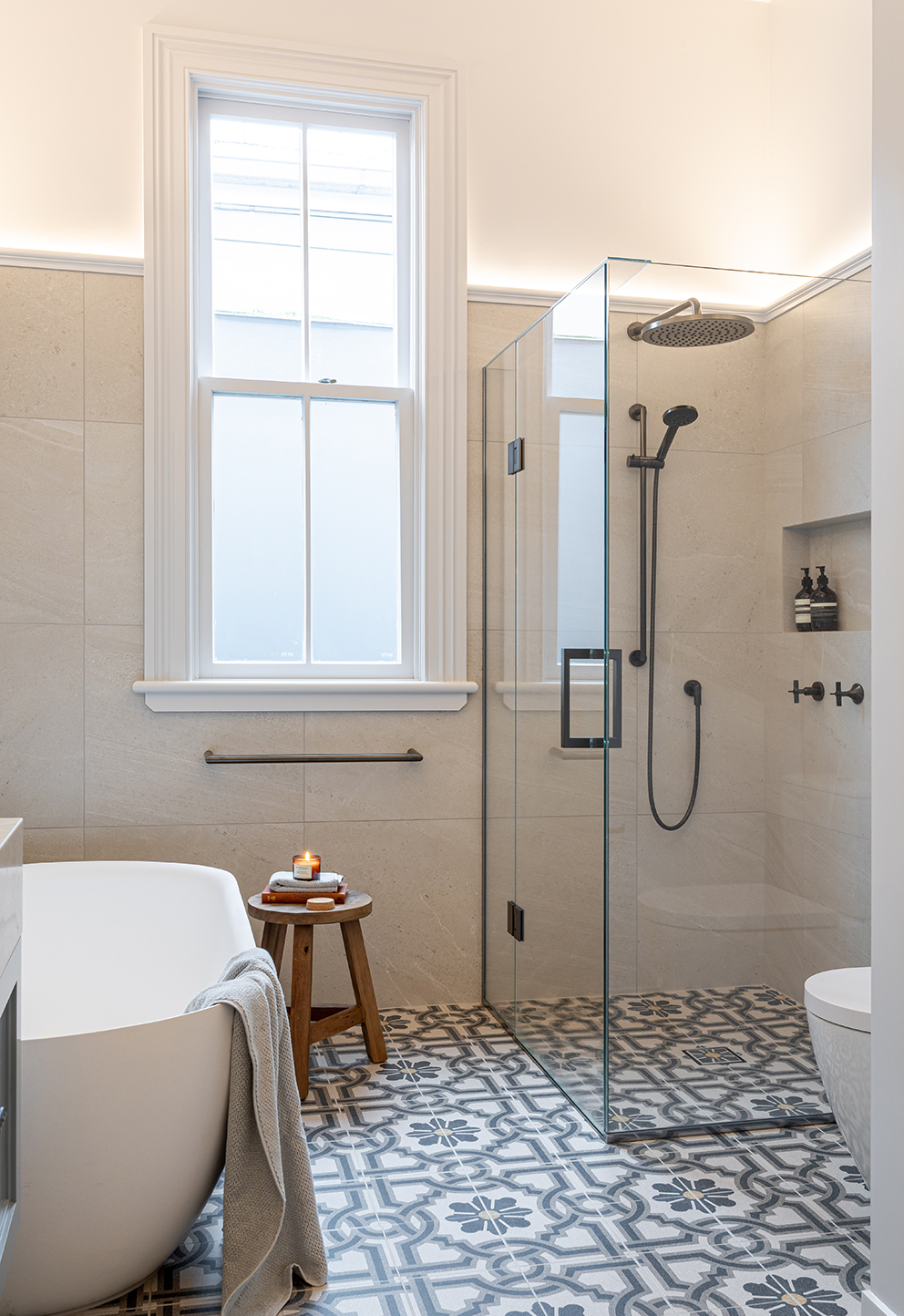 Quiet Opulence — bathroom by Lightpath Projects, Auckland — NKBA Excellence in Design 2025