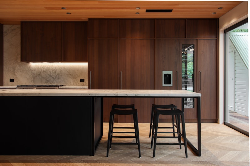 Dry River Residence — kitchen by Workshop Designs, Wellington — NKBA Excellence in Design 2025