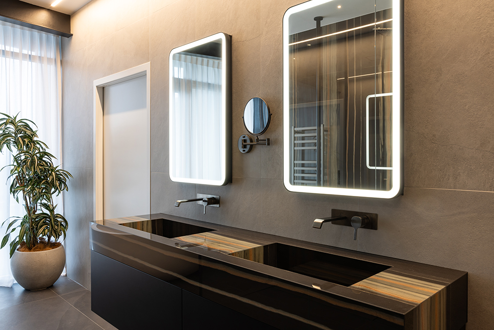 Structured Serenity — bathroom by Nicola Manning Design, Auckland — NKBA Excellence in Design 2025