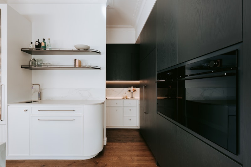 Tall joinery and integrated appliances