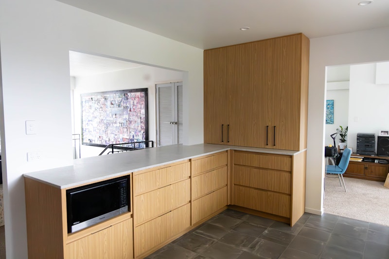 Retro roots, modern living — kitchen by Rabbitte Joinery, Hawke's Bay — NKBA Excellence in Design 2025