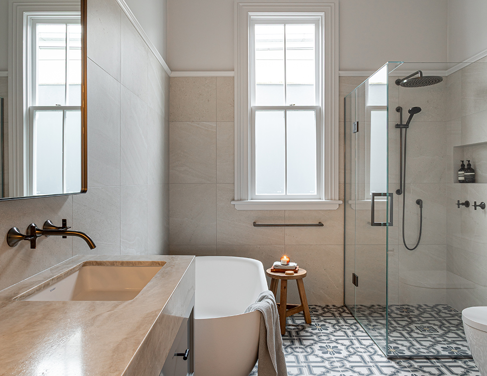 First Time Entrant Bathroom — Jessica Jor of Lightpath Projects — NKBA Excellence in Design 2025
