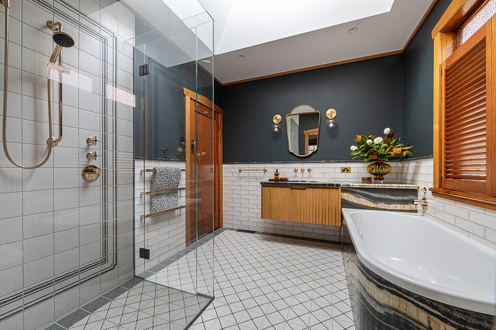 A Royal Flush — bathroom by Du Bois Design, Auckland — NKBA Excellence in Design 2025