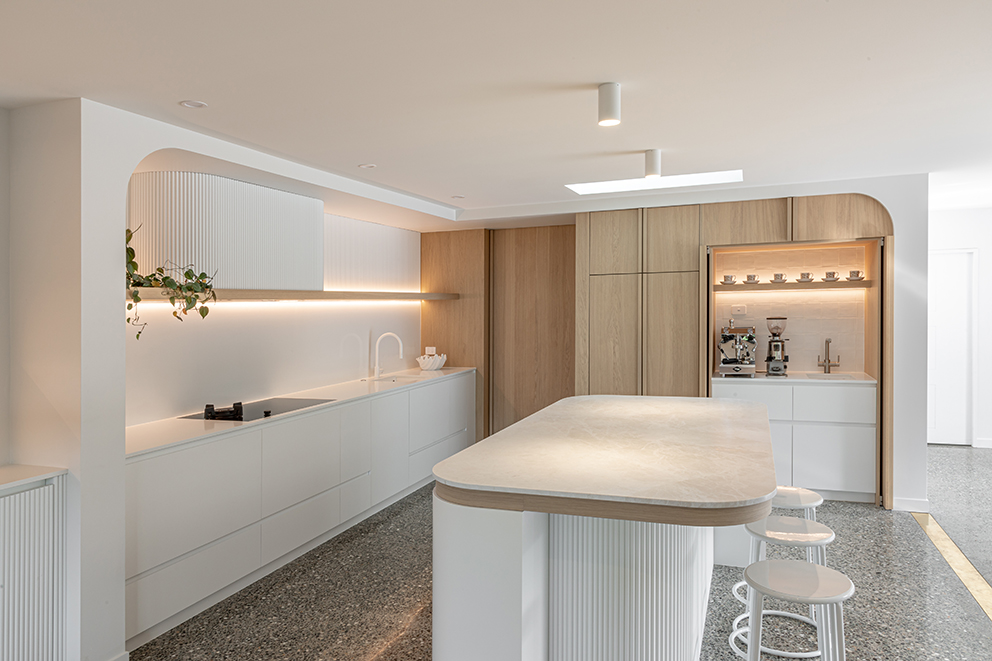 Kitchen Distinction Award – $90-$120k runner-up — Katie Scott of Sticks+Stones Design — NKBA Excellence in Design 2025
