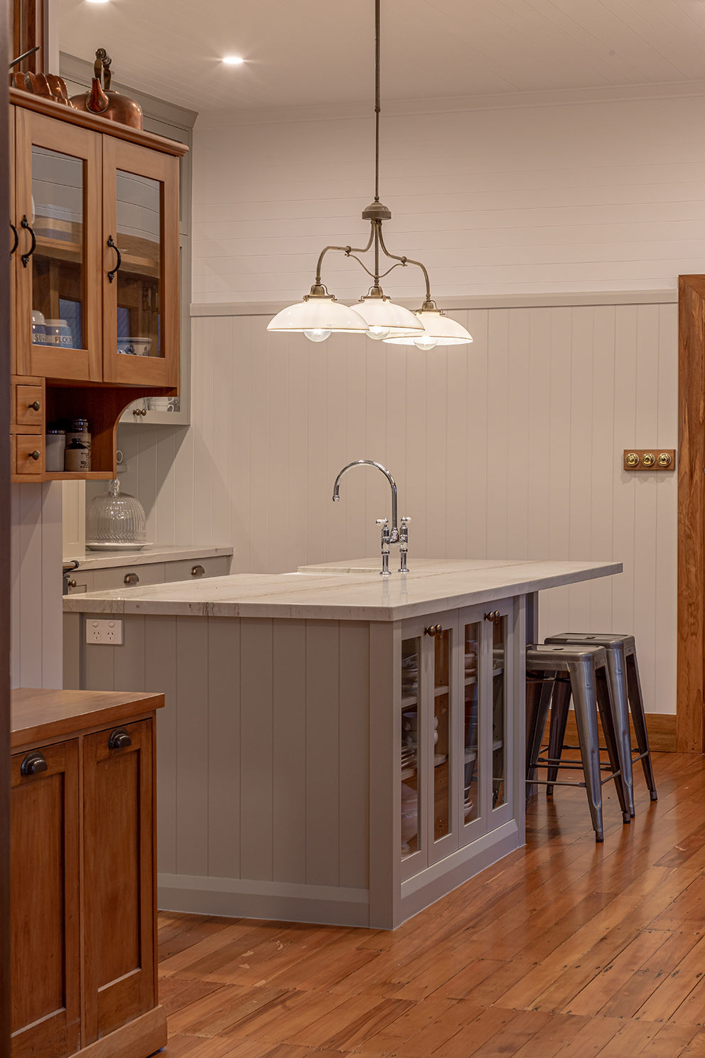 Bruntwood Homestead — kitchen by Designmarked Kitchens, Waikato — NKBA Excellence in Design 2025