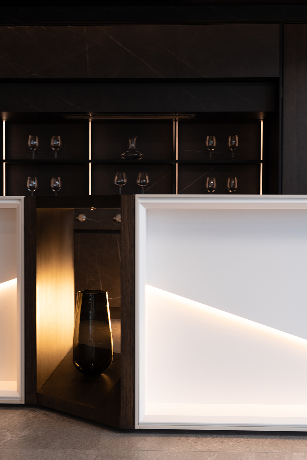 The Gem of Cliff Top — kitchen by Aurora Australis interior, Auckland — NKBA Excellence in Design 2025