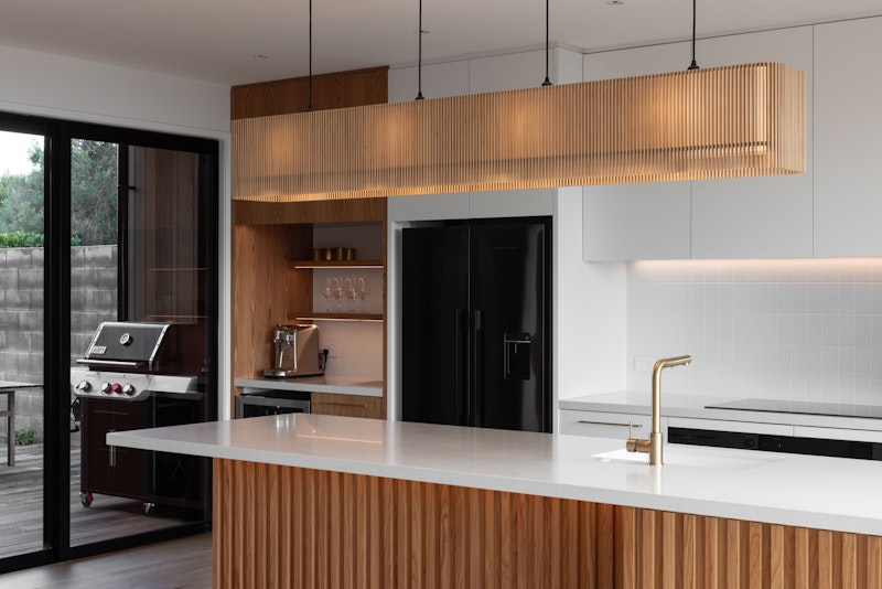 Elemental Elegance — kitchen by Rabbitte Joinery, Hawke's Bay