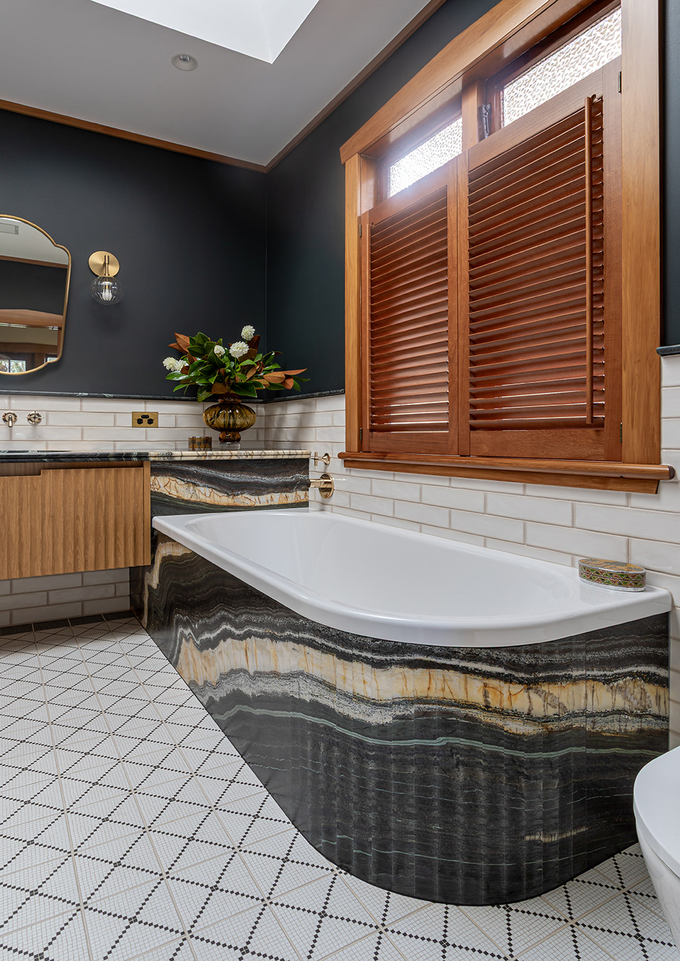 A Royal Flush — bathroom by Du Bois Design, Auckland — NKBA Excellence in Design 2025