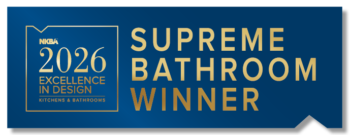 NKBA 2026 Excellence in Design — Supreme Bathroom Winner