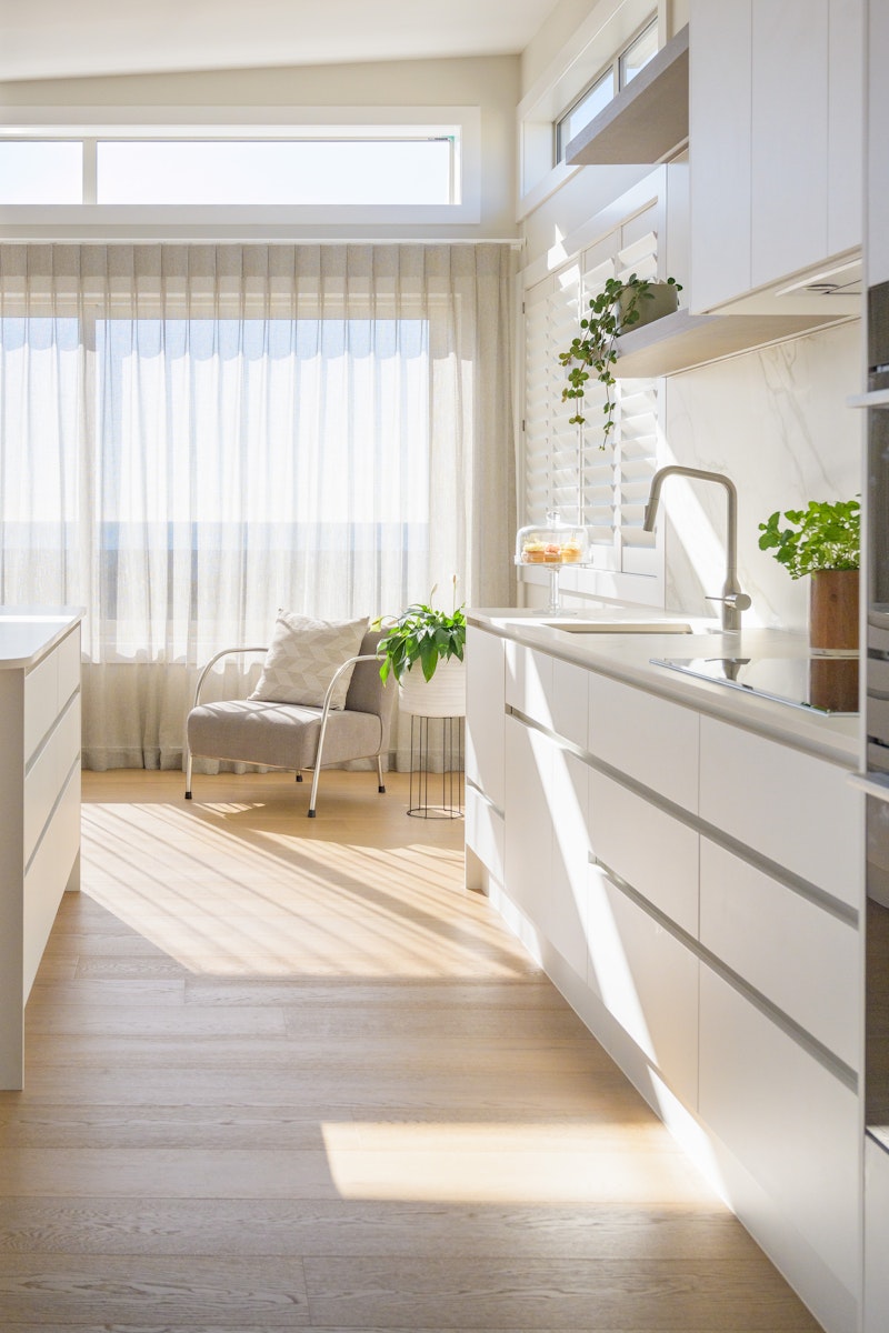 Sundrenched Simplicity — kitchen by HK Kitchens, Bay of Plenty — NKBA Excellence in Design 2025