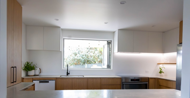 Retro roots, modern living — kitchen by Rabbitte Joinery, Hawke's Bay — NKBA Excellence in Design 2025