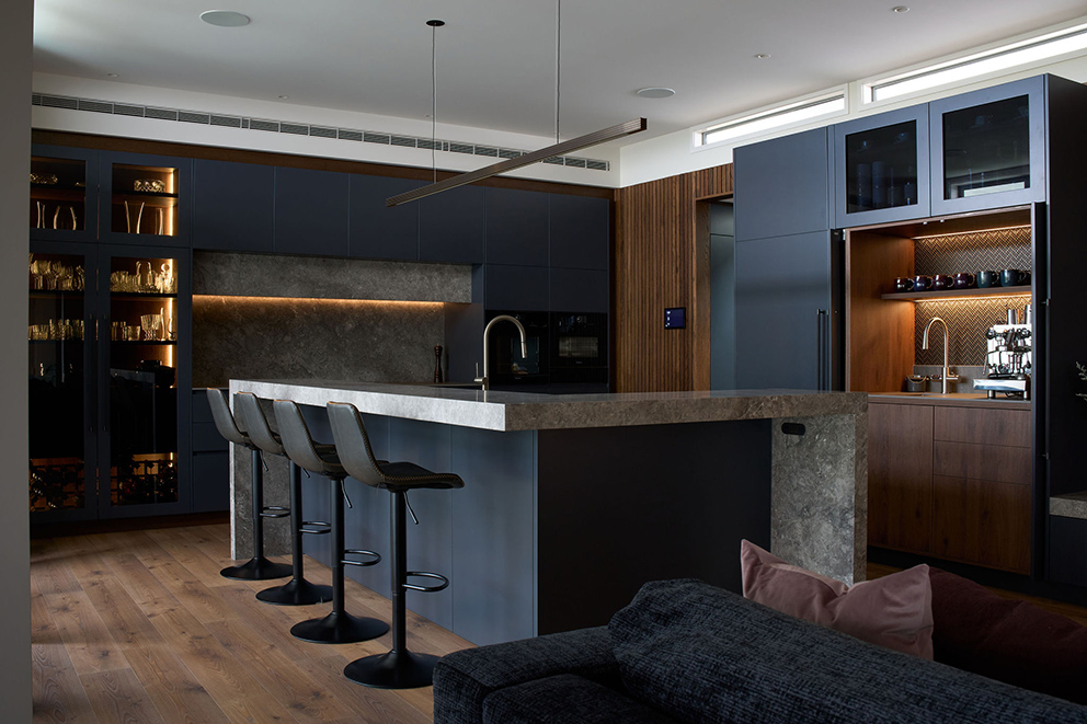 Limestone Retreat — kitchen by Michelle Lamb Interior Architecture, Canterbury — NKBA Excellence in Design 2025