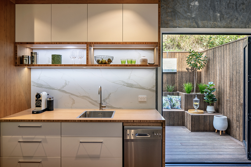 Plantation Bamboo — designed space by Simone van der Plas PDINZ, Wellington — NKBA Excellence in Design 2025