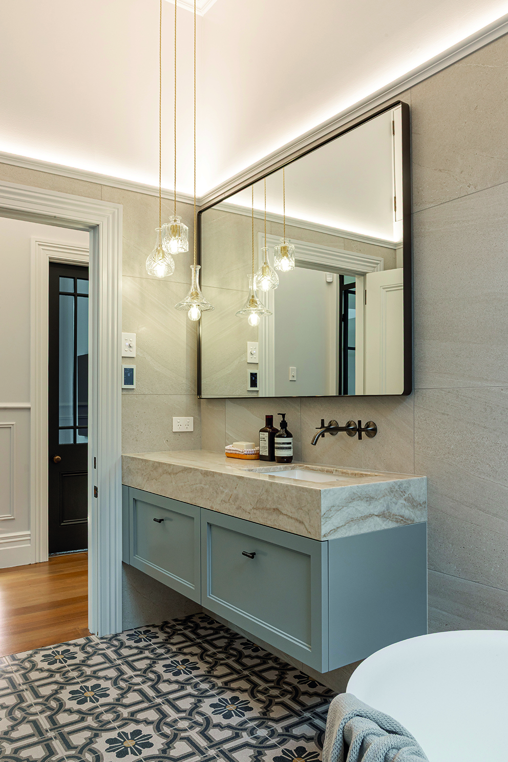 Quiet Opulence — bathroom by Lightpath Projects, Auckland — NKBA Excellence in Design 2025