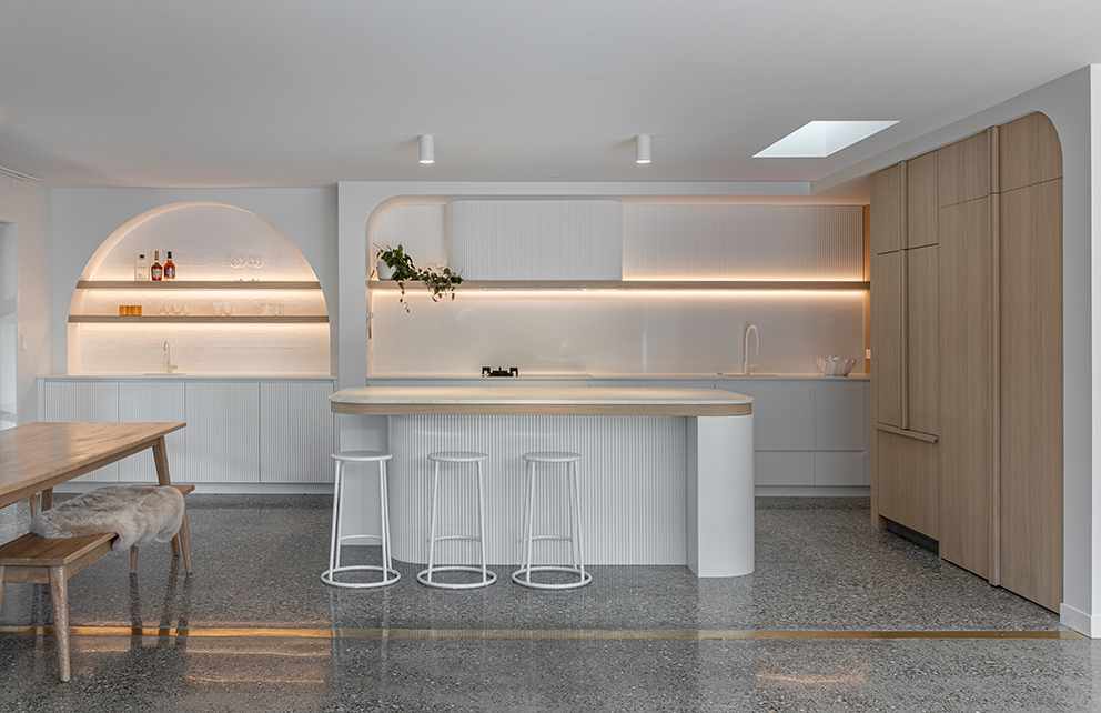 Kitchen Distinction Award – $90-$120k runner-up — Katie Scott of Sticks+Stones Design — NKBA Excellence in Design 2025