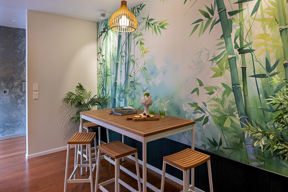 Plantation Bamboo — designed space by Simone van der Plas PDINZ, Wellington — NKBA Excellence in Design 2025
