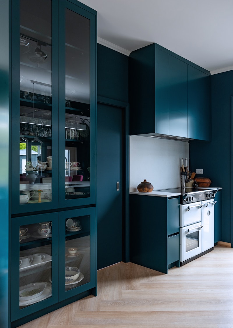 Cabinetry and storage wall