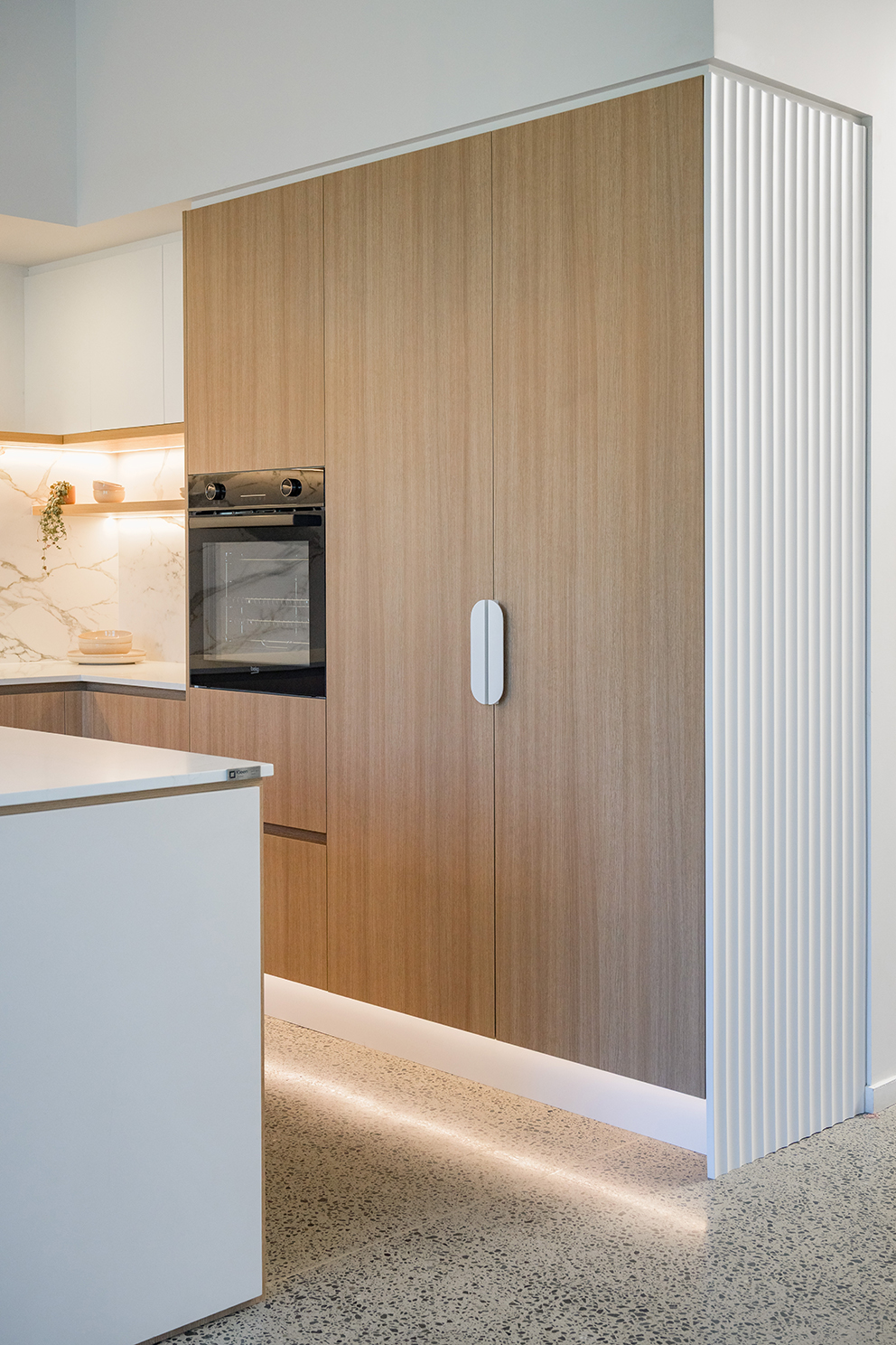 Coastal Grooves — designed space by HK Kitchens, Bay of Plenty — NKBA Excellence in Design 2025