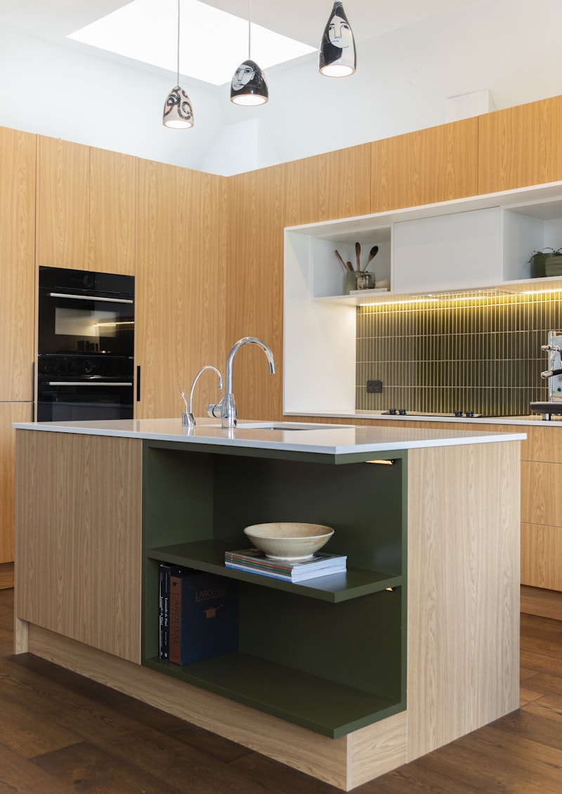Olive Loves Oak A Small Kitchen Story — kitchen by Kitchen Studio Wellington, Wellington — NKBA Excellence in Design 2025