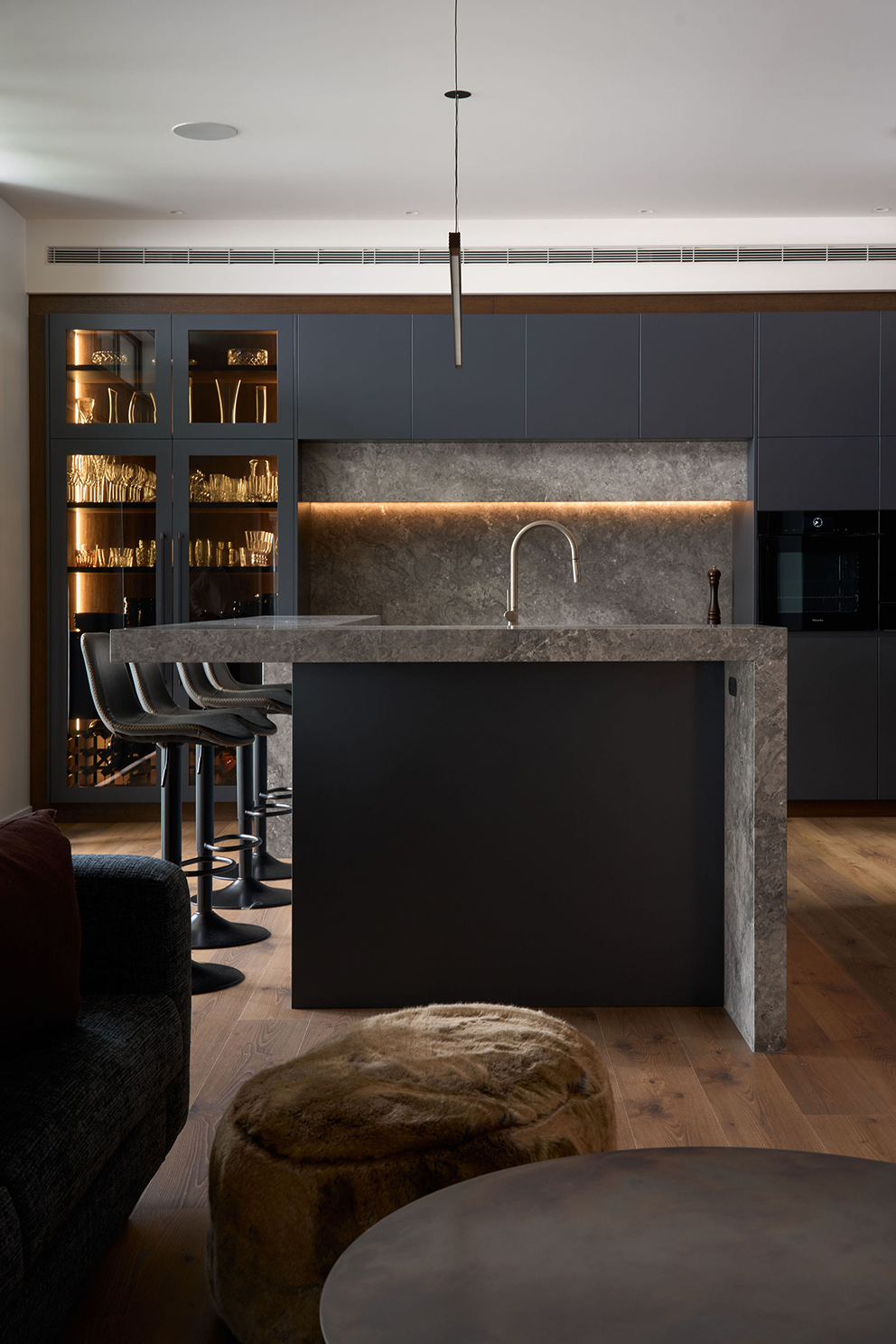 Limestone Retreat — kitchen by Michelle Lamb Interior Architecture, Canterbury — NKBA Excellence in Design 2025