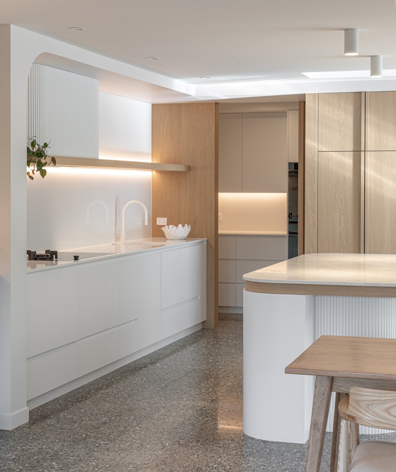 Westcoast Lights — kitchen by Sticks+Stones Design, Northland — NKBA Excellence in Design 2025