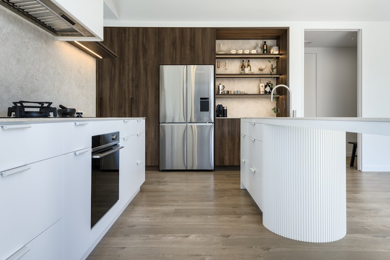 Whispering Curves — kitchen by Modern Age Kitchens & Joinery, Canterbury — NKBA Excellence in Design 2025