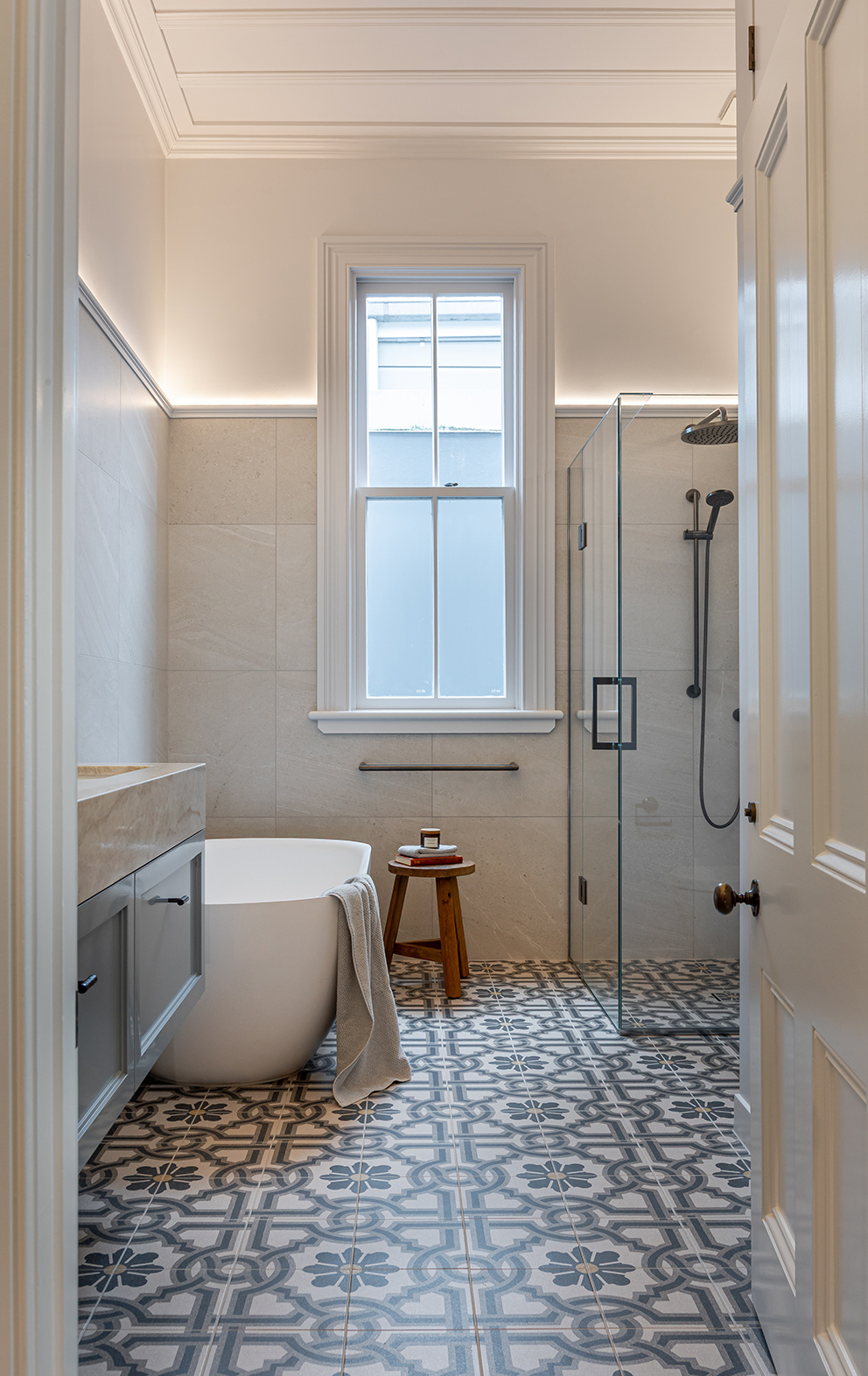 Quiet Opulence — bathroom by Lightpath Projects, Auckland — NKBA Excellence in Design 2025
