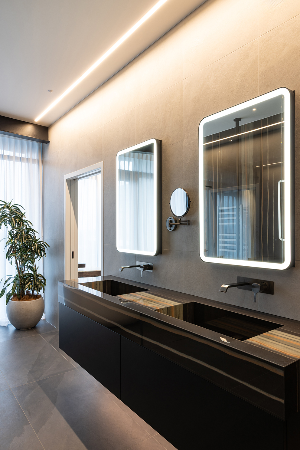 Structured Serenity — bathroom by Nicola Manning Design, Auckland — NKBA Excellence in Design 2025