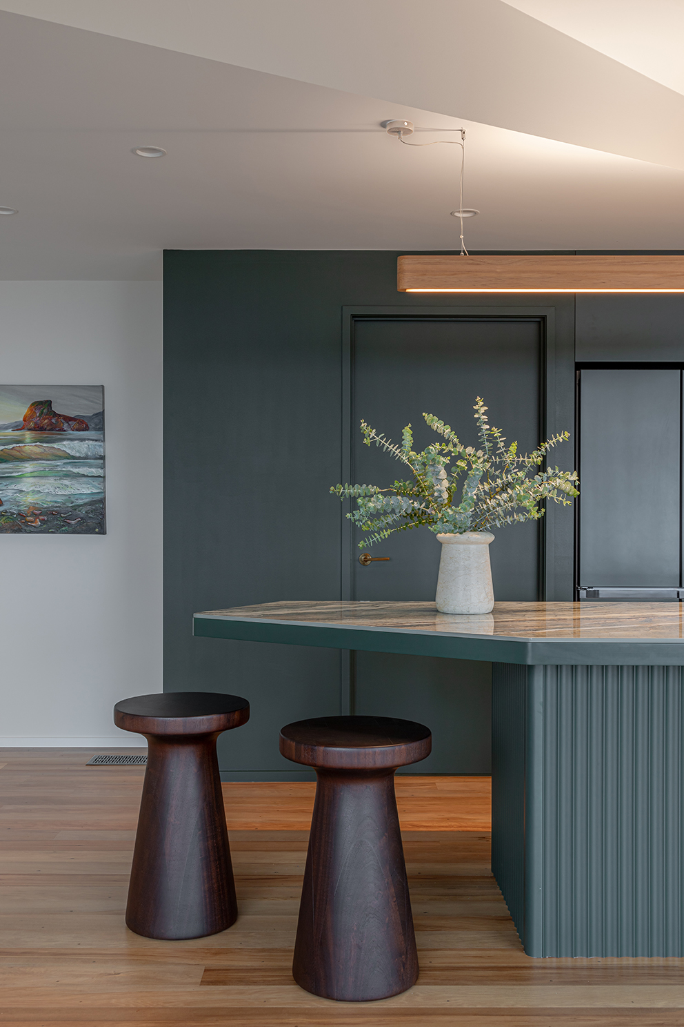 Rainforest Retreat — kitchen by Du Bois Design, Auckland — NKBA Excellence in Design 2025