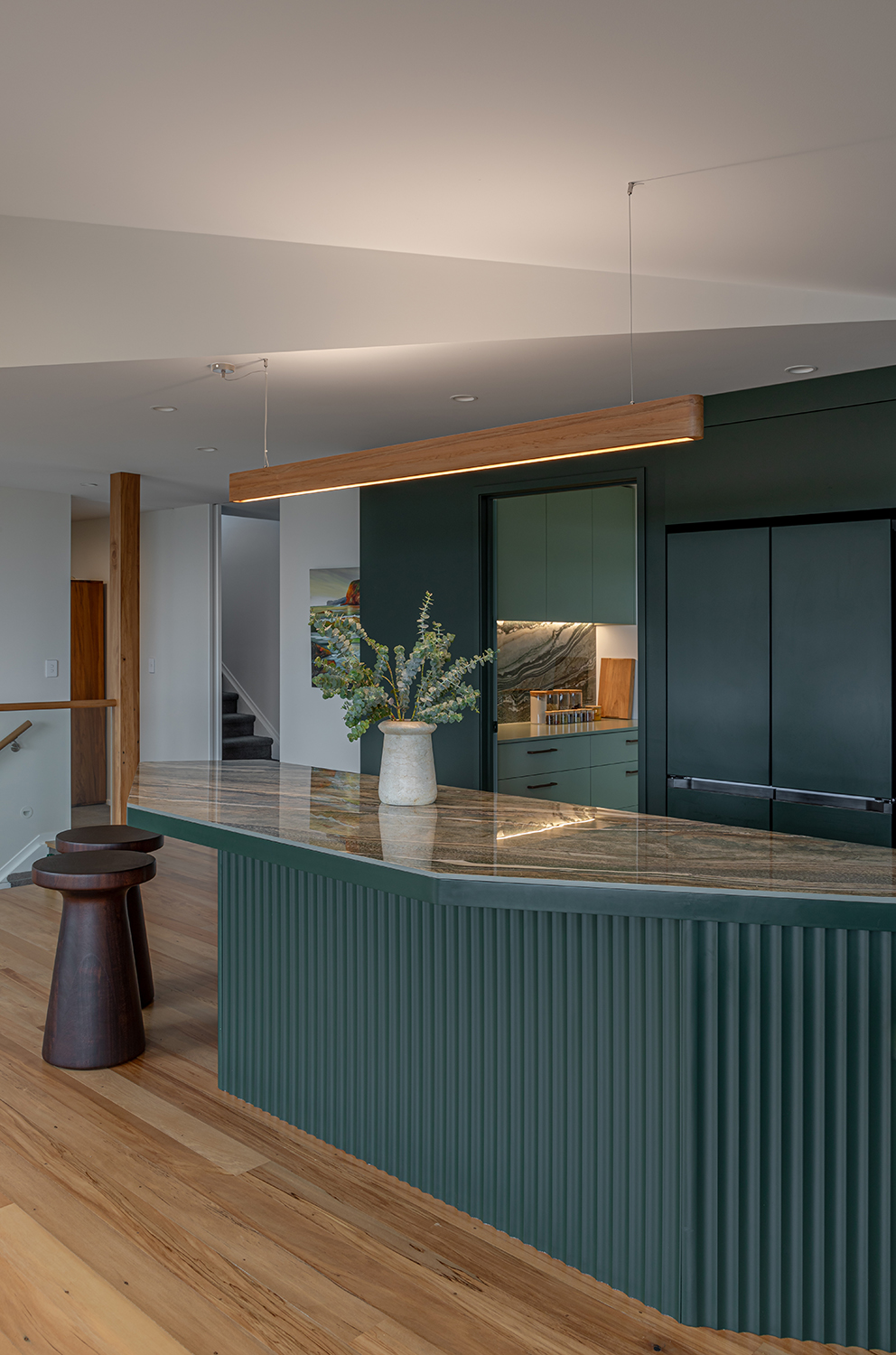 Rainforest Retreat — kitchen by Du Bois Design, Auckland — NKBA Excellence in Design 2025