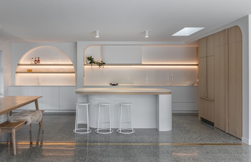 Westcoast Lights — kitchen by Sticks+Stones Design, Northland — NKBA Excellence in Design 2025