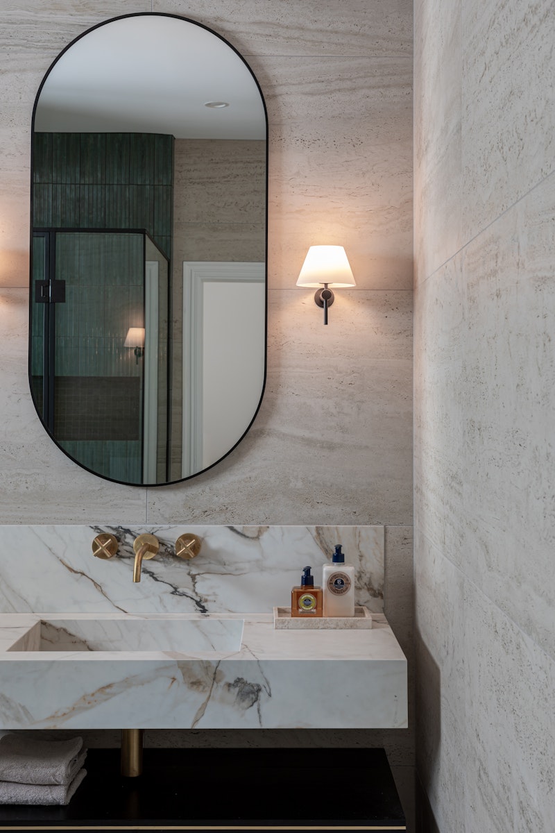 The Verdant Escape — bathroom by Häcker Kitchens, Auckland — NKBA Excellence in Design 2025