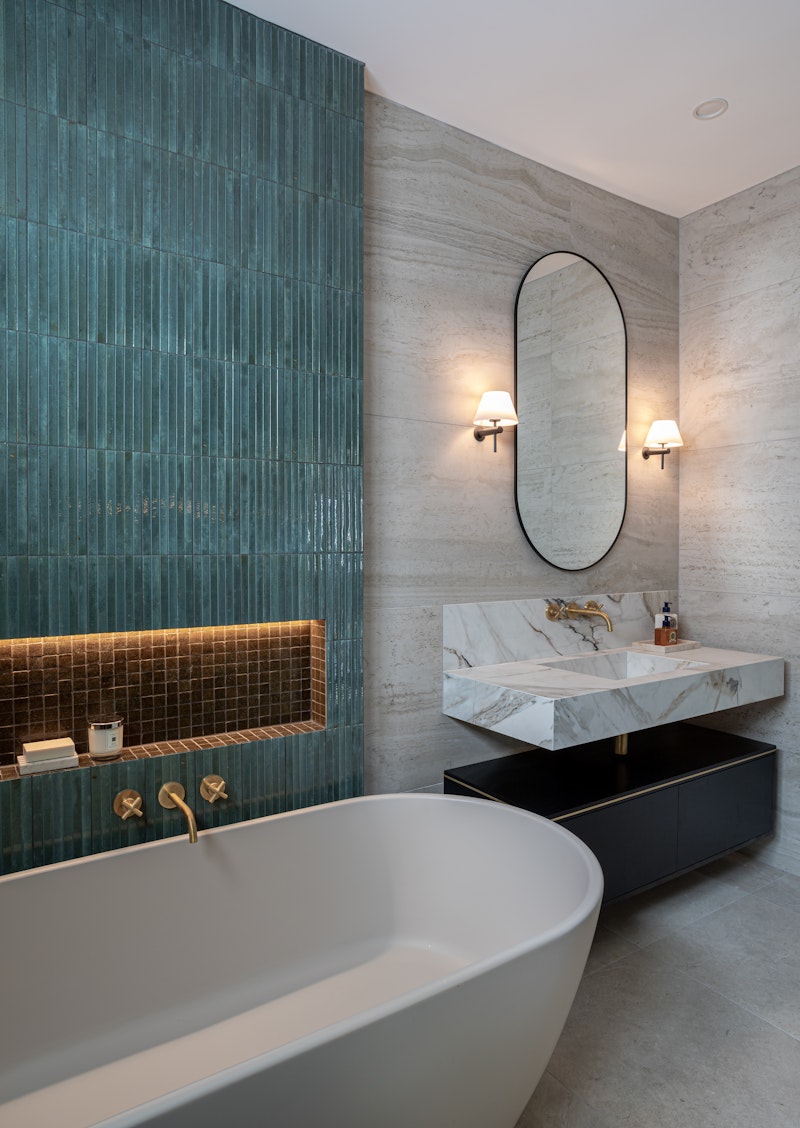The Verdant Escape — bathroom by Häcker Kitchens, Auckland — NKBA Excellence in Design 2025
